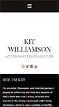 Mobile Screenshot of kitwilliamson.com